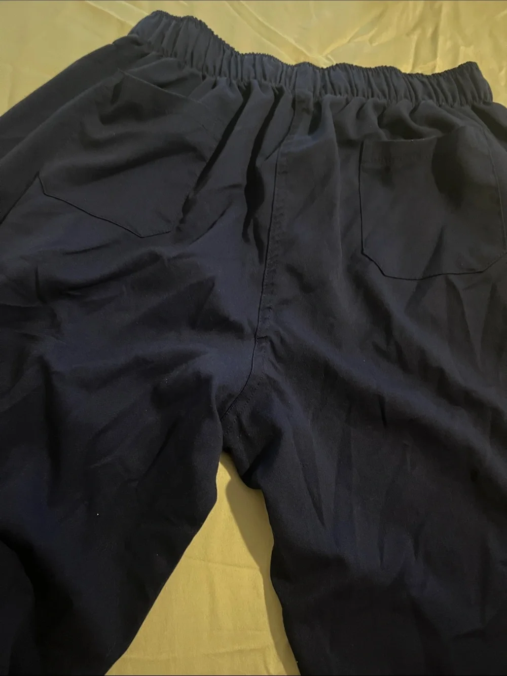 Navy Blue Jogger Scrub Pants